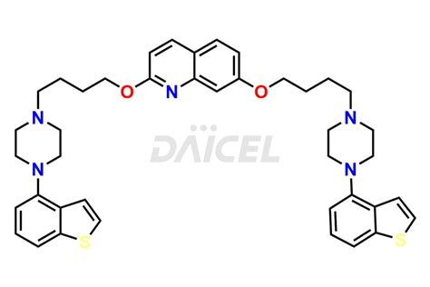 2 7 Bis 4 4 Benzo B Thiophen 4 Yl Piperazin 1 Yl Butoxy Quinoline