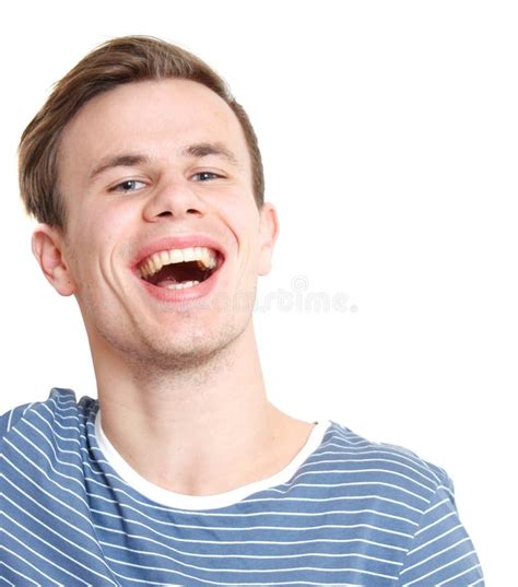 A Guy Smiling Stock Photo Image Of Student Head Face 17974604