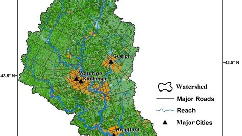 13 Great Lakes Watershed Map - Maps Database Source