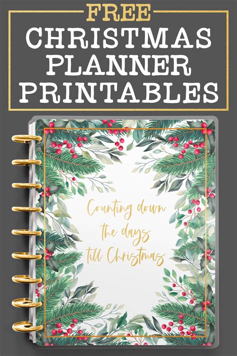 Free Christmas Planner Printables - Printable Free Templates