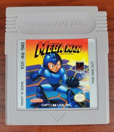 Mega Man Dr Wilys Revenge Game Boy 1991 Cart Only Ebay