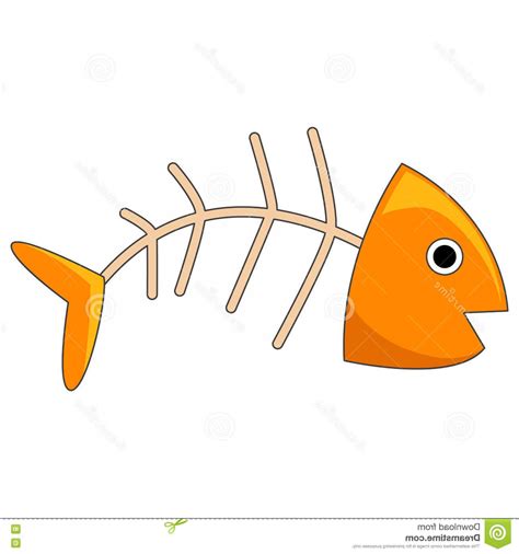 Fish Bone Vector At Vectorified Collection Of Fish Bone Vector