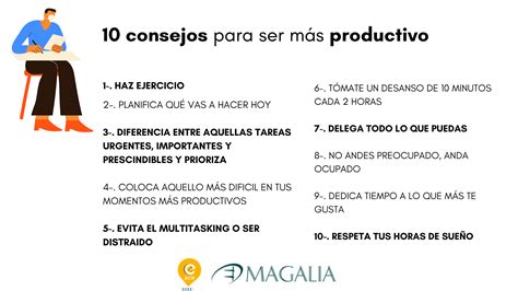 10 trucos para ser más productivo en el trabajo MAGALIA