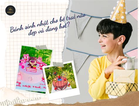 Bánh sinh nhật cho bé trai nào đẹp và đang hot BÁNH KEM HANA THỦ ĐỨC