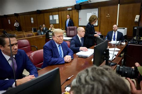 Trump Criminal Trial Seats 7 Jurors Adjourns Until Thursday The New York Times