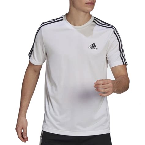 Camiseta Adidas Aeroready Designed To Move Sport 3 Stripes Masculina