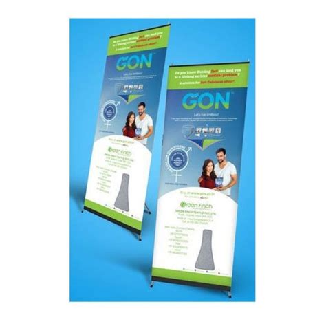 Aluminium Silver Roll Up Standee For Advertising Promotion Etc Size