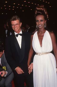 Iman And David Bowie