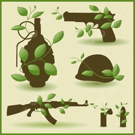 Grenades Vector Hd Png Images Nature Against War Shell Grenade Plant