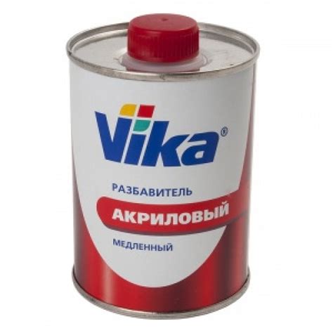 растворитель для акриловых красок медленный