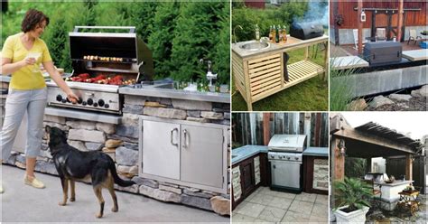 15 Amazing DIY Outdoor Kitchen Plans You Can Build On A Budget - DIY ...