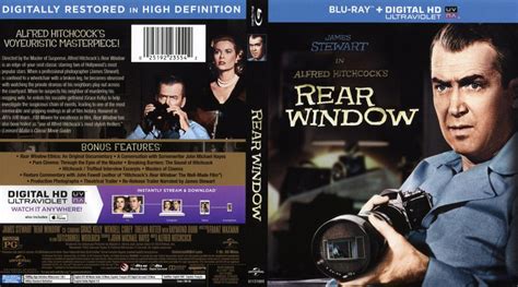 Rear Window Movie Blu Ray Scanned Covers Rear Window Br Dvd Covers