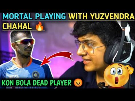 Soul Mortal Playing Bgmi With Yuzvendra Chahal Yuzvendra Chahal