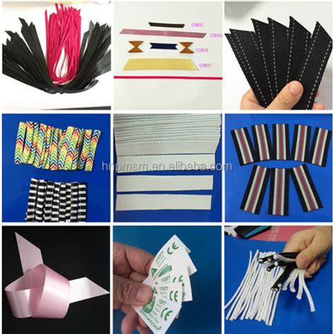 Hot Knife Ribbon Elastic Band Cutting Machine Fully Automatic Label Cutting Machine For Mask