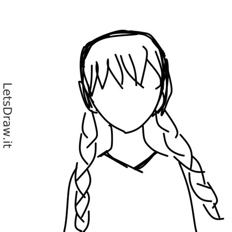 How To Draw Pigtail C Cscp G Png Letsdrawit