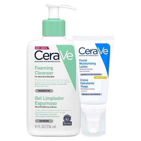 Cerave Rutina Facial De D A Para Pieles Mixtas A Grasas Farmacia