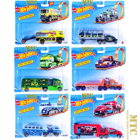 Jual HOT WHEELS TRACK STARS GREAT FOR TRACK HOT WHEELS TRUCK TRAILER HOT WHEELS TRUK