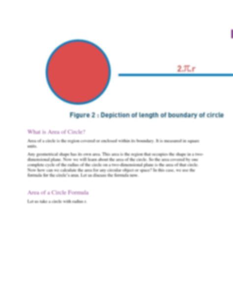 SOLUTION: Derivation of area of circle formula - Studypool