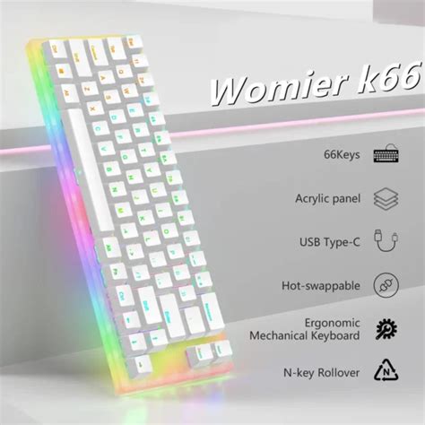 Womier K Hot Swappable Rgb Gaming Mechanical Keyboard Unendingtech