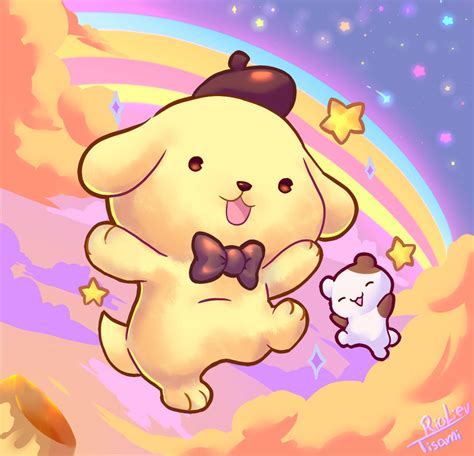 Pompompurin And Muffin By Rioliev On Deviantart