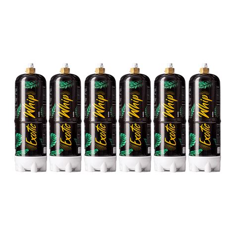 Butelie Oxid De Azot - 6x 640g N2O | Preturi cu ridicata | Exotic Whip