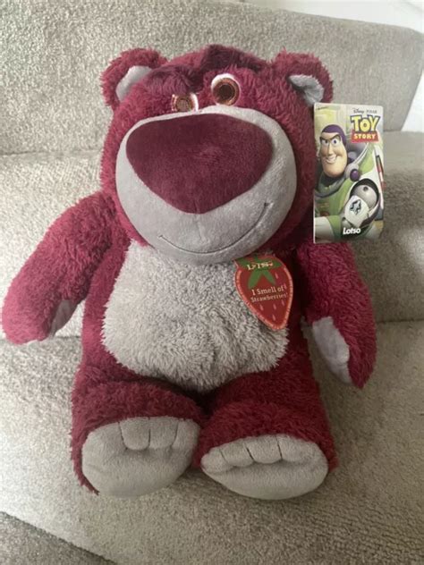 DISNEY STORE LOTSO 14 Plush Toy Story 3 Strawberry Scented Soft Toy