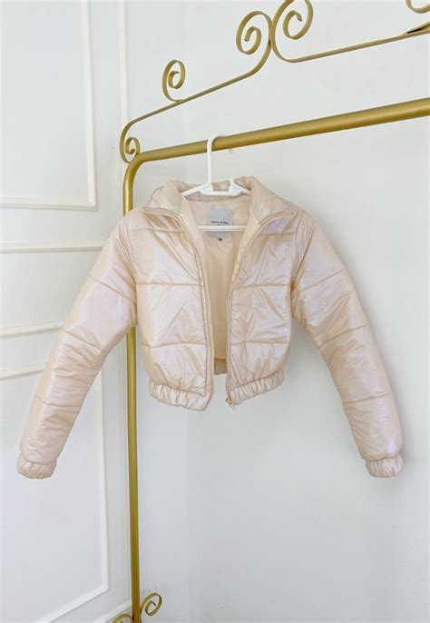 Jaqueta Puffer Curta Nude Holográfica Compre Agora Dafiti Brasil
