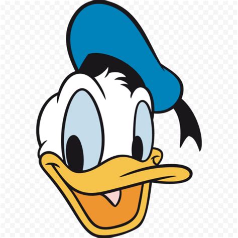 Donald Duck Face Head PNG Image | Citypng