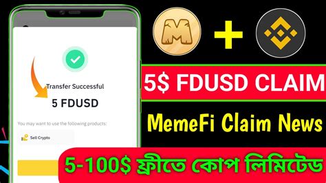 INSTANT 5 FDUSD Ll Binance New Offer Today Ll MemeFi Withdrew Update