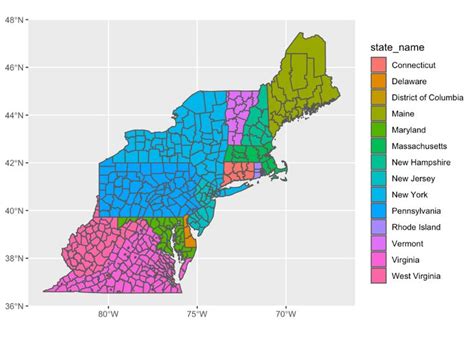 Mapping Boswash Commuter Patterns With Flowmap Blue Conor Tompkins