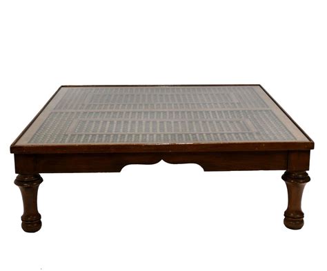 Indo Chinese Coffee Table Large Scale Architectural Element For Sale At