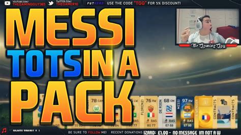 TOTS MESSI IN A PACK YouTube