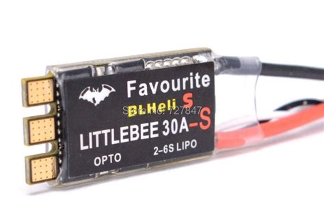 FVT LittleBee - 30A-S 30A - S ESC BLHeli_S OPTO 2-6S Supports Mulitsho ...