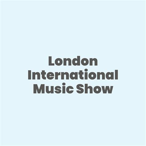 Expect big things from musser at the international music show 26