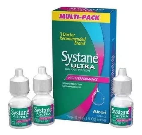 Systane Ultra Gotas Lubricantes Para Ojo Seco 3pack 10ml Envío gratis