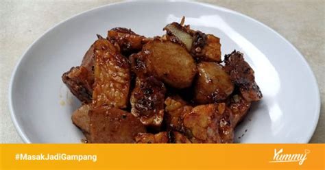 resep oseng tempe bakso sederhana rumahan  yummy app