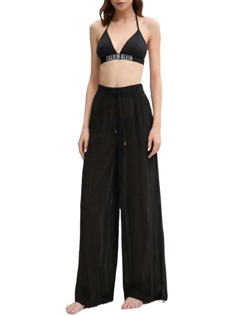 Women S Black Triangle Rp Bikini Top Calvin Klein KW0KW02854 BEH Centraleshop Gr