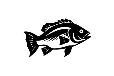 Premium Vector Barramundi Fish Icon