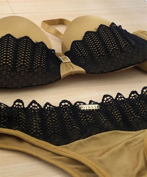 Lingerie Dourada Linda Lingerie Feminina Djuly Nunca Usado 74052554 Enjoei