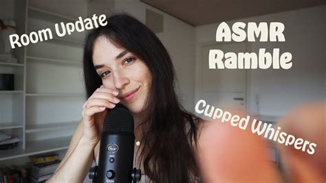 Asmr Whisper Ramble Channel Updates Cupped Whispering Doing My