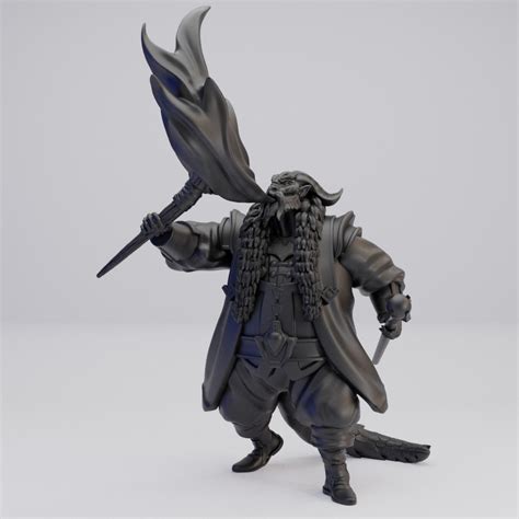 Hot Goblin ドラゴンボーン貴族フレイム ミニチュア ホットゴブリン 炎の力