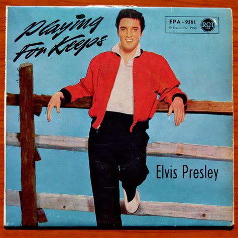 Elvis Presley Playing For Keeps 1958 Vinyl Discogs