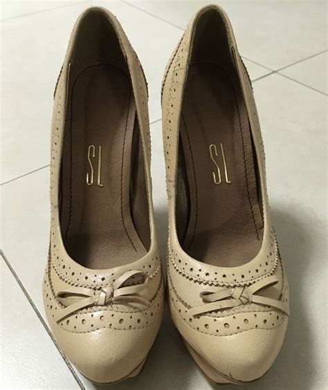 Sapato Santa Lolla Nude Sapato Feminino Santa Lolla Usado Enjoei