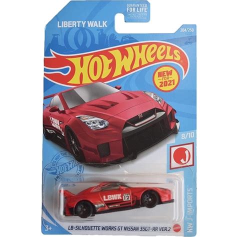 Hot Wheels Lb Silhoutte Works Gt Nissan R Gtr Lbwk Ver Red Shopee Malaysia