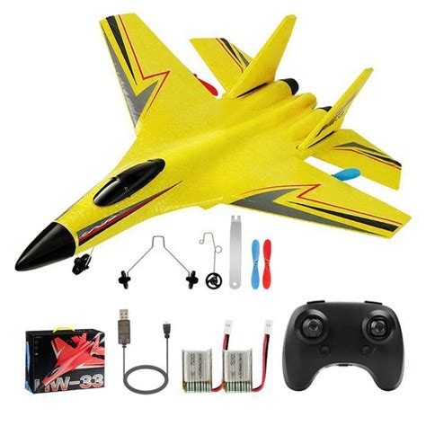 Chinehw Jaune Fremego F Rc Avion Su T L Commande Chasseur G