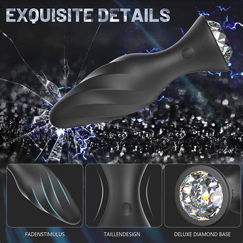 Vibration Modes Anal Butt Plug Prostate Massage Sex Toy For Male China Anal Butt Plug