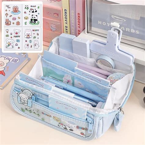 Школьный пенал для канцелярских принадлежностей | AliExpress