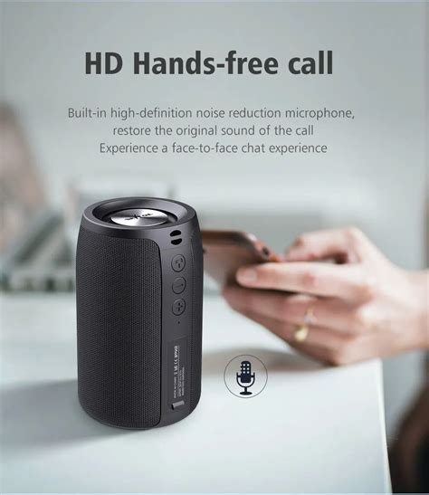 ZEALOT S32 Portable Wireless Speaker Subwoofer Stereo Waterproof Power ...