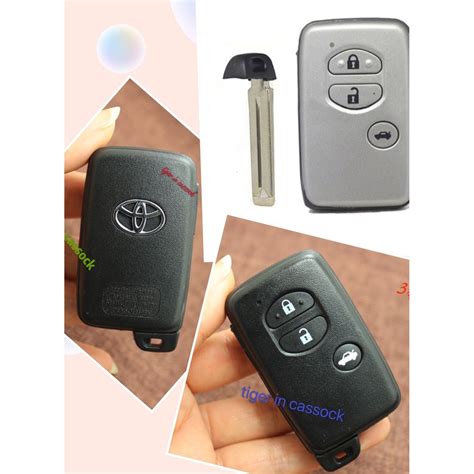 Updating Toyota Buttons Smart Key Shell For Replacing Toyota Land