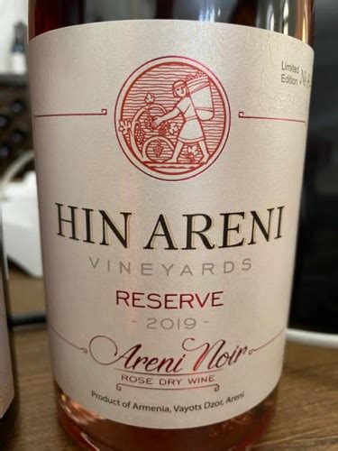 Hin Areni Vineyards Reserve Areni Noir Rosé Dry | Vivino US